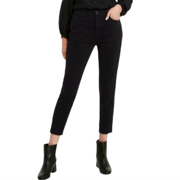 High-Rise Ankle Length Skinny Jeans - Nili Lotan x Target Black size  0 4 6 14 - Picture 2 of 15
